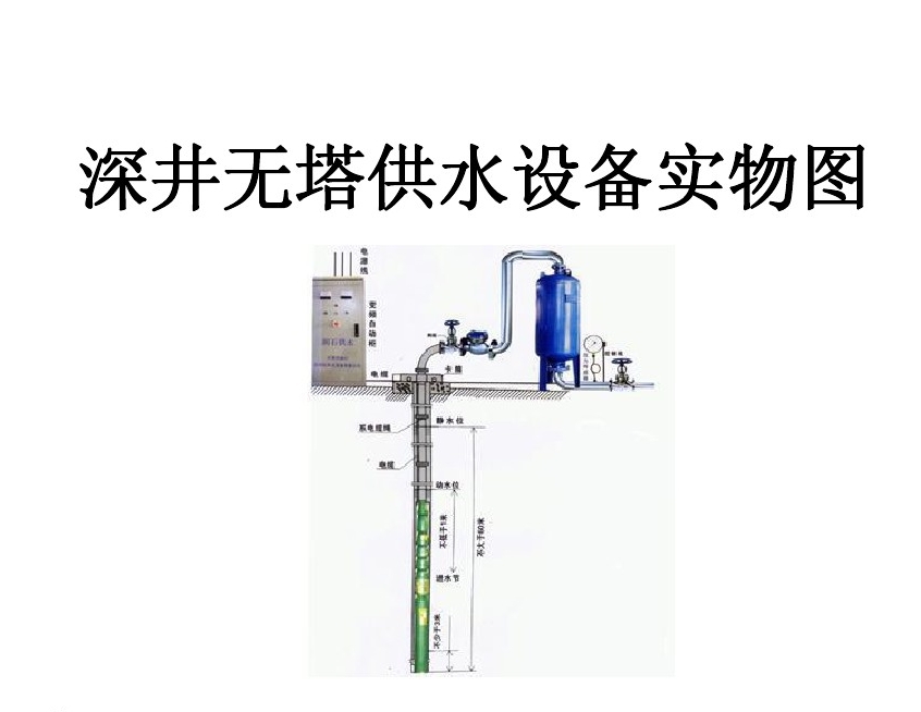 商河县井泵无塔式供水设备